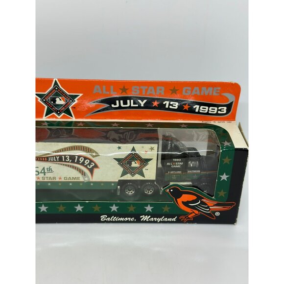 VTG 1993 Matchbox MLB All-Star Game Die-Cast Truck Baltimore Orioles New-in-Box - Picture 2 of 8